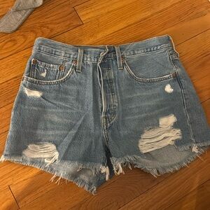 Levi’s shorts. Never worn